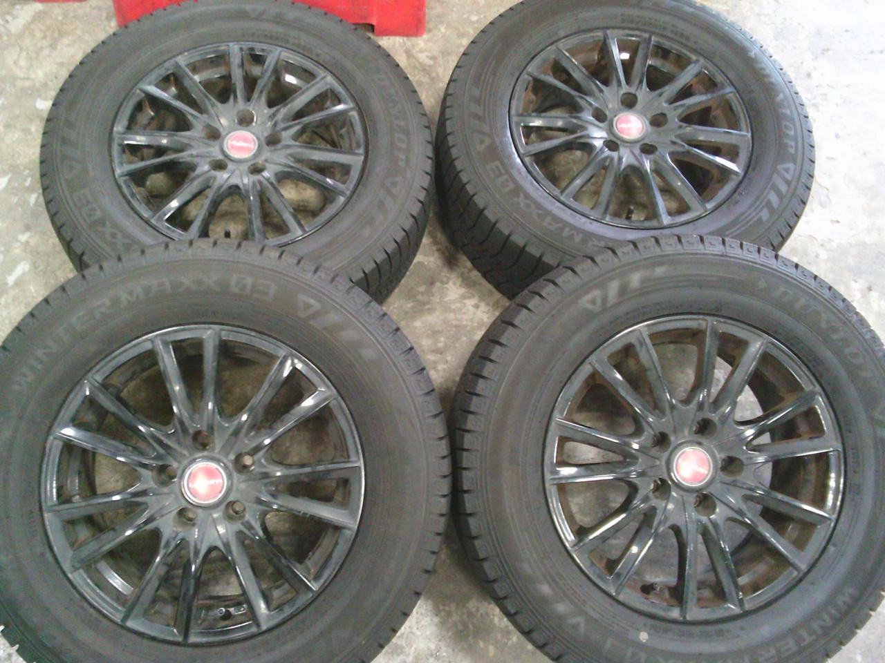 Комплект шин DUNLOP WINTERMAXX WM03 + диски BIG WAY LeyBahn GBX