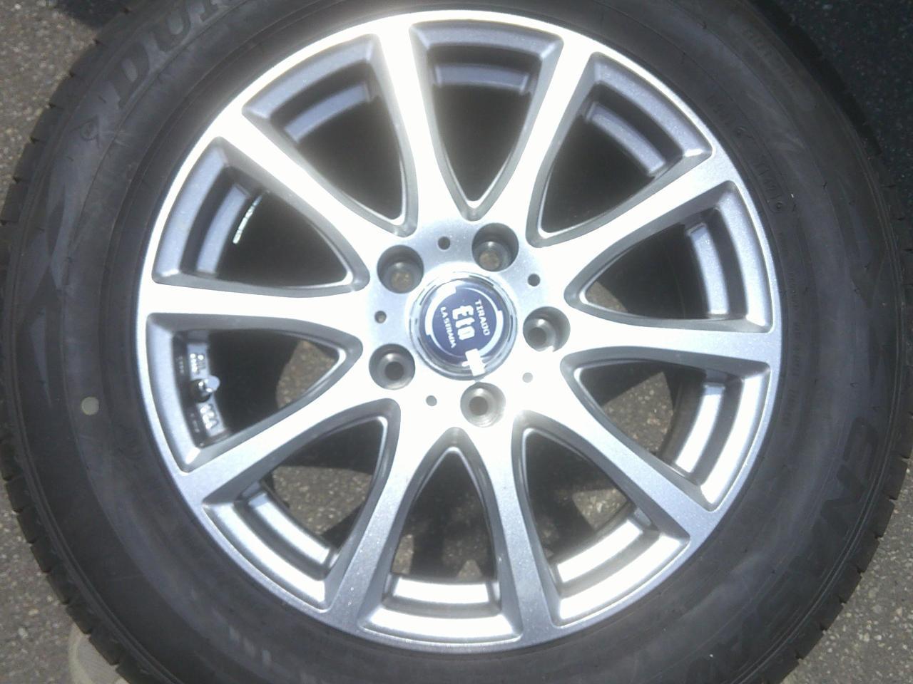 Комплект шин DUNLOP ENASAVE RV505 + диски ABE SHOKAI LA STRADA TIRADO