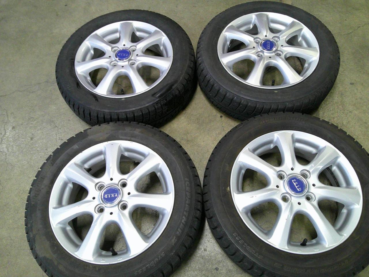 Комплект шин BRIDGESTONE ICEPARTNER2 + диски FEID TM7