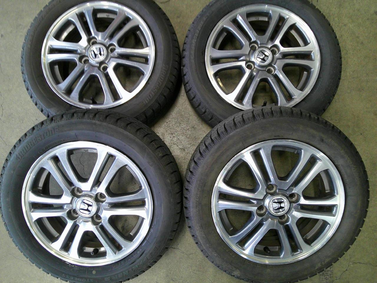 Комплект шин BRIDGESTONE ICEPARTNER2 + штатные диски Honda N-BOX