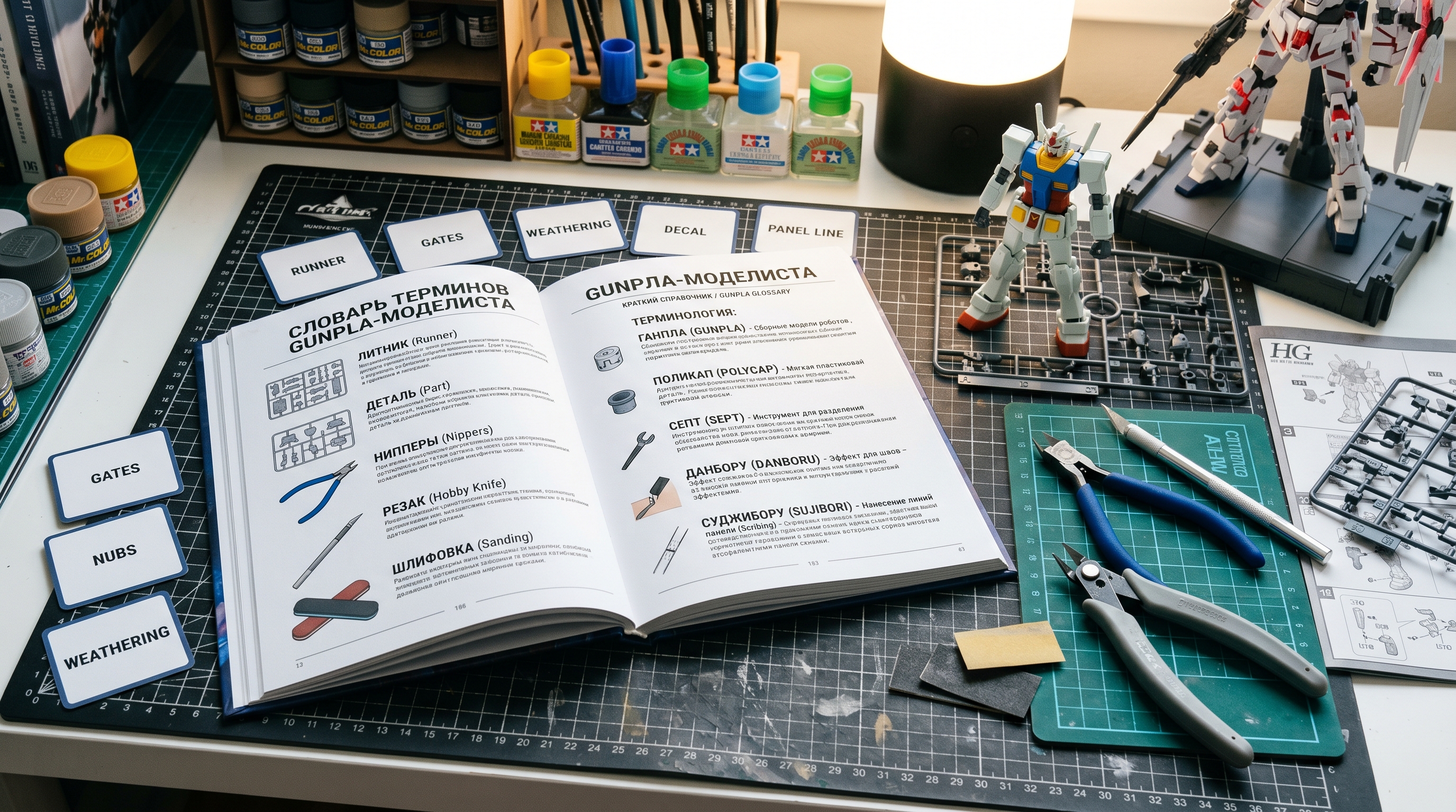Словарь терминов Gunpla-моделиста