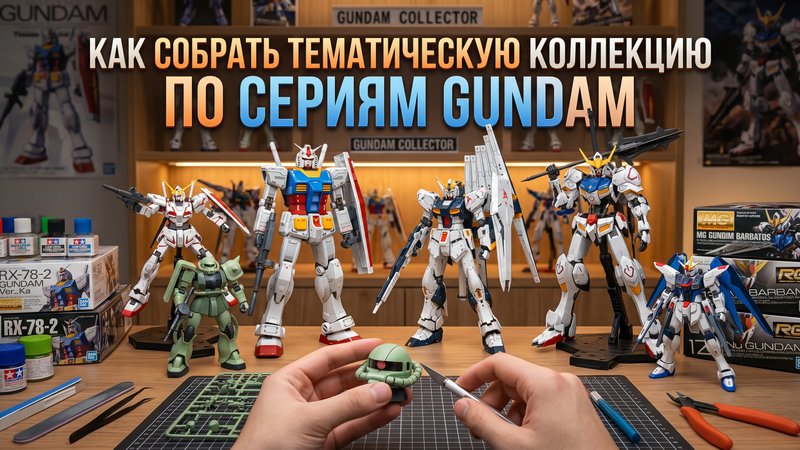 Как собрать тематическую коллекцию по сериям Gundam