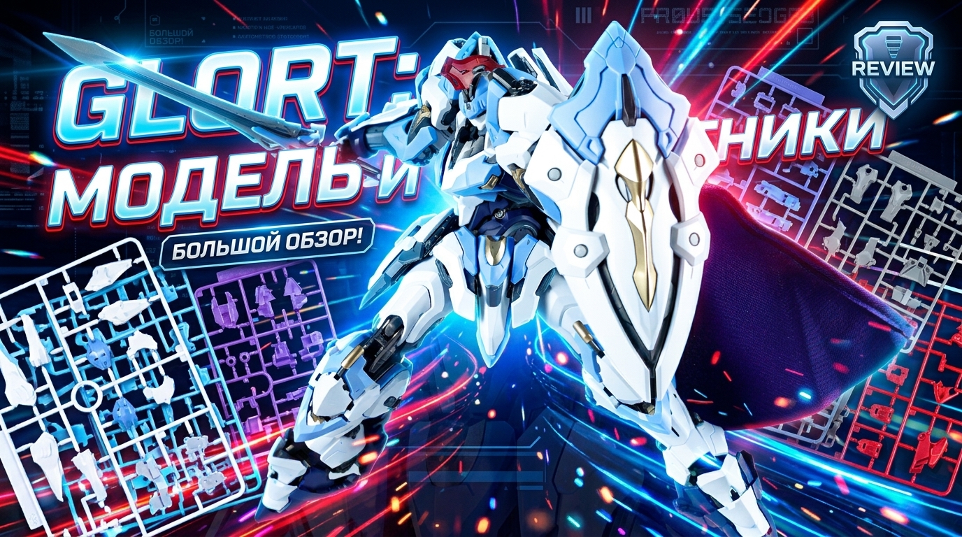Обзор литников и модели GLORT Legion Pawn Type 1 MG 1/100