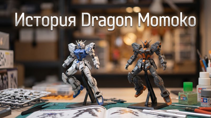 Рынок контрафактных Gundam — история Dragon Momoko