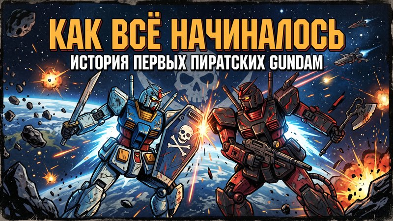 А знал ли Bandai? История корейских пиратских Gundam, которую замалчивали 40 лет