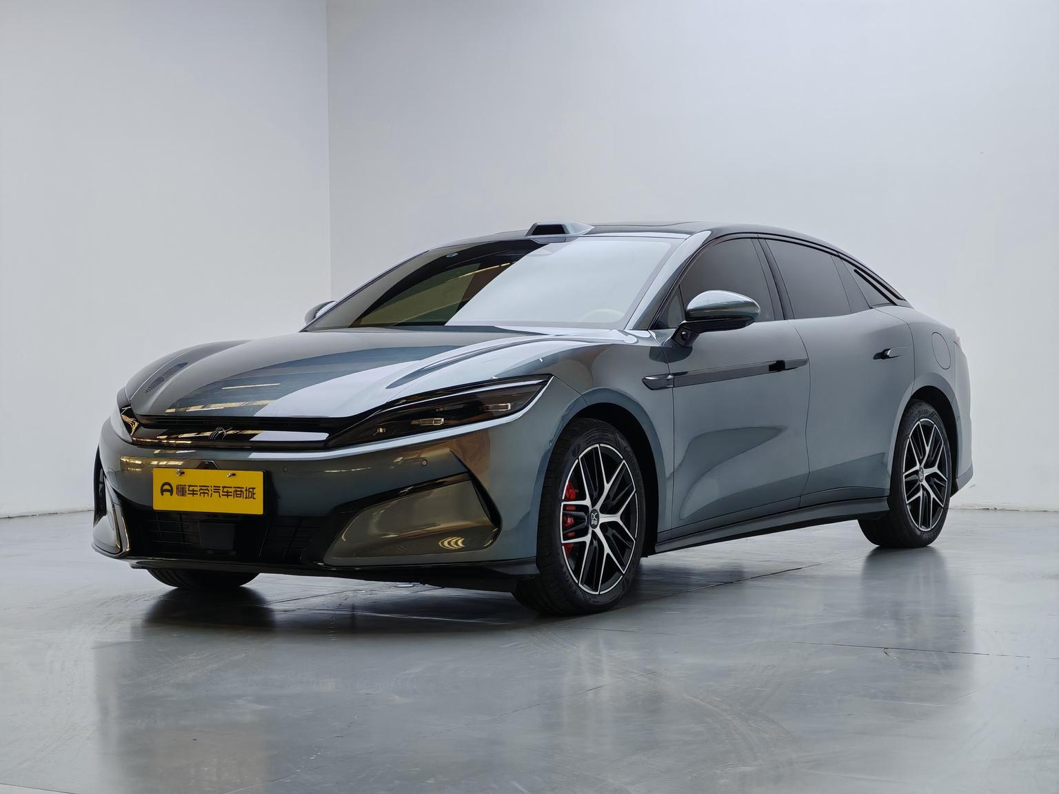BYD Han L DM 2025 DM-p 180KM AWD ji guang lei da Flagship