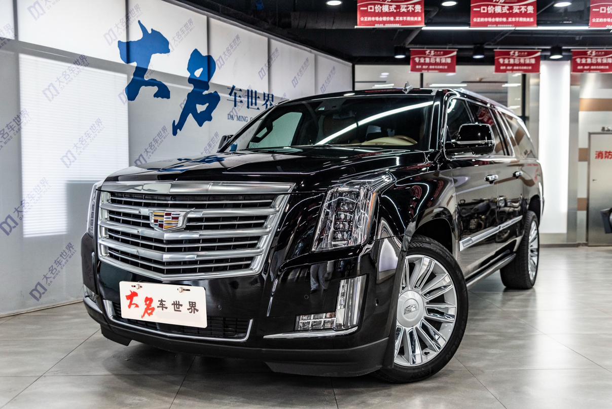 Cadillac kai lei de ESCALADE 2016 6.2L АКПП AWD 7 seats ping xing Imported