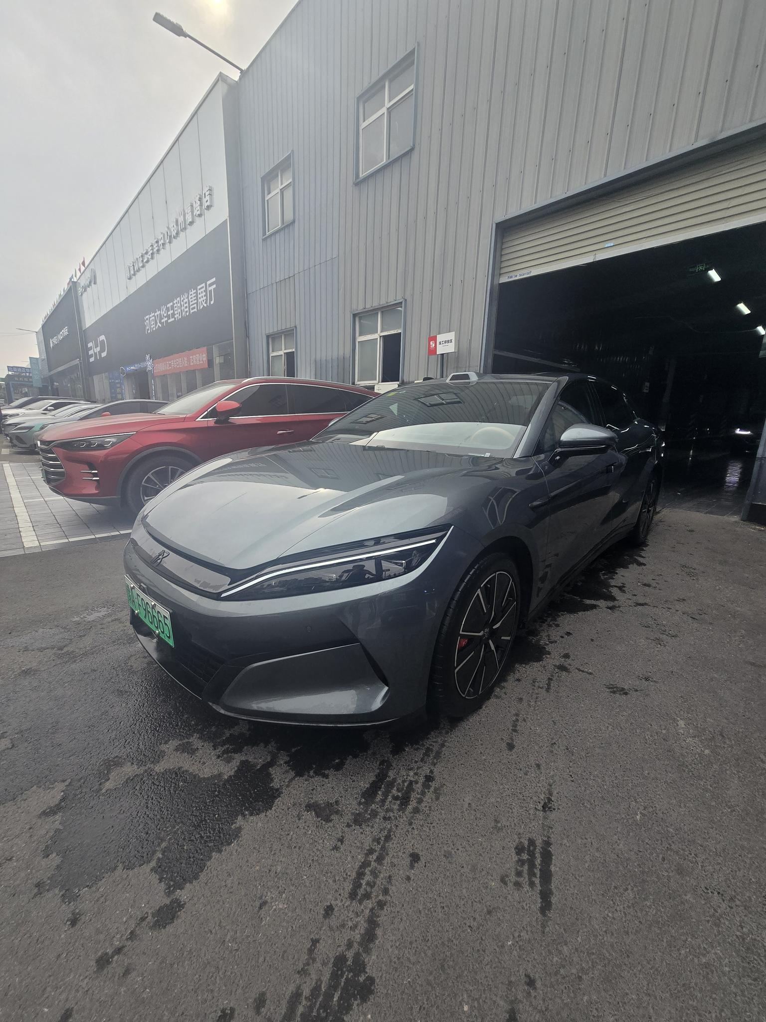 BYD Han L DM 2025 DM-i 200KM liang qu ji guang lei da Flagship
