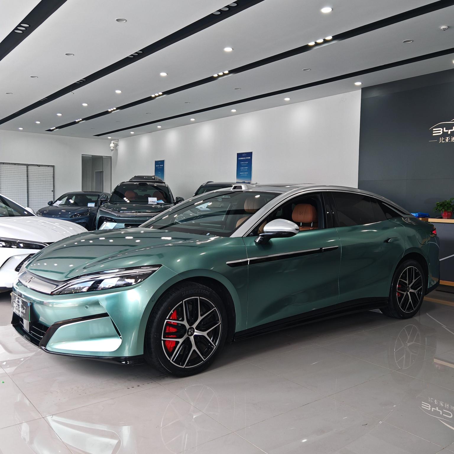 BYD Han L EV 2025 601KM AWD ji guang lei da Flagship