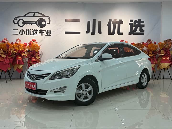 Hyundai Solaris 2014 1.4L МКПП zhi neng xing GLS