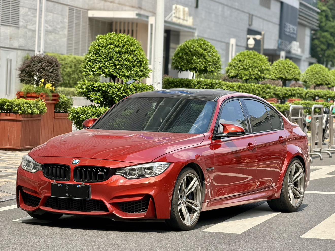 BMW M3 2014 M3 si men jiao che