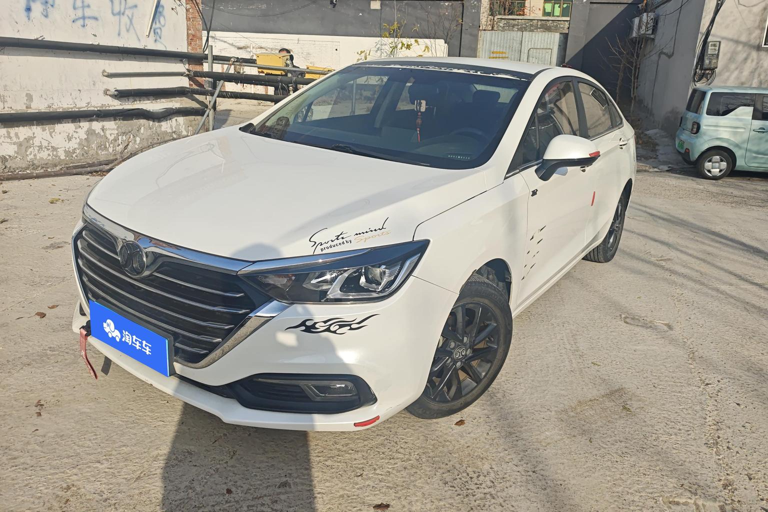 BAIC shen bao D50 2018 1.5L МКПП hao hua zhi jia ban
