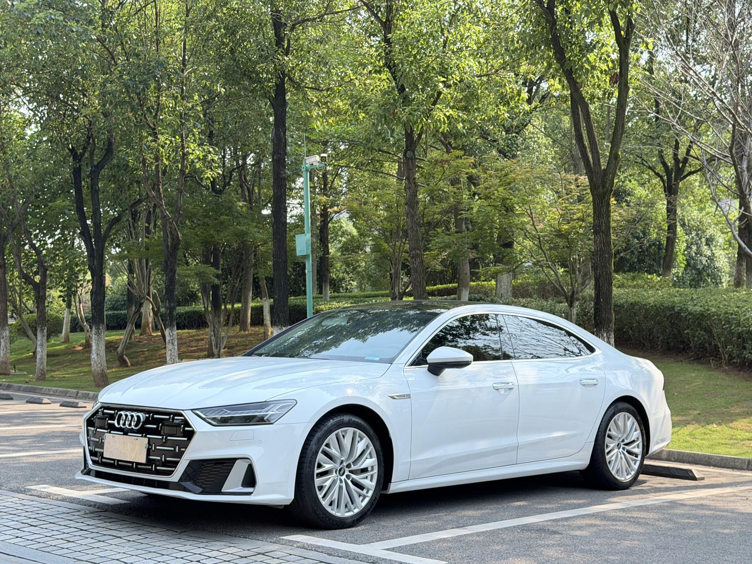 Audi A7L 2024 45 TFSI S-line zhu meng xing liu jing tao zhuang