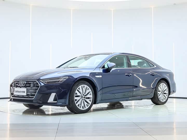 Audi A7L 2024 45TFSI S-line zhu meng xing liu jing tao zhuang