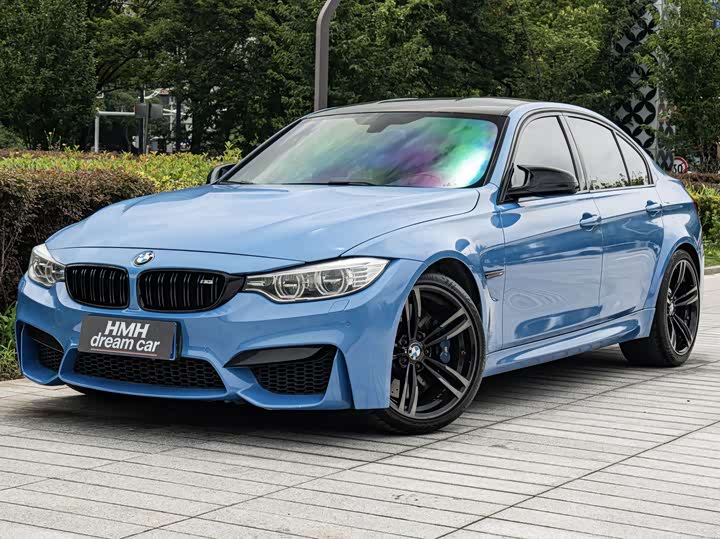 BMW M3 2014 M3 si men jiao che