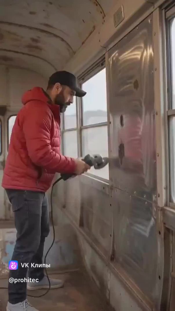 Подземная бытовка из старого автобуса