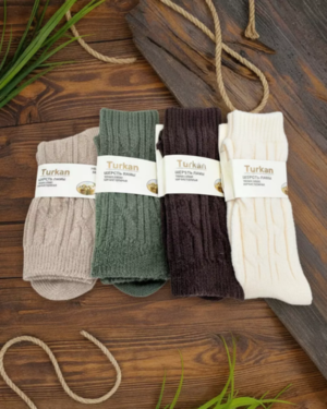 Носки женские Turkan шерсть ламы 10 пар