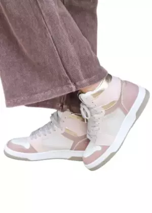 women's rebecca high-top sneaker in mauve