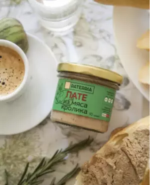 Паштет из мяса кролика 90гр