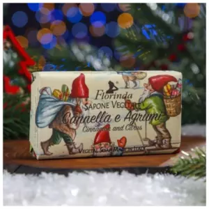 FLORINDA мыло Cannella e Agrumi / Корица и Цитрус 100 г
