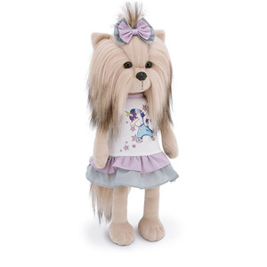 Мягкая игрушка  Lucky Yoyo: Юникорн дэб с каркасом 37, коробка 44 см 