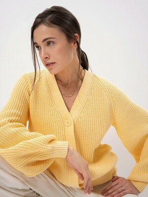 Кардиган с объемными рукавами ML651/carrola