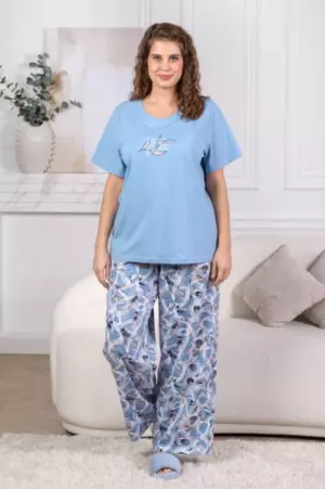 Костюм Ванесса-2 СЕРО-ГОЛУБОЙ