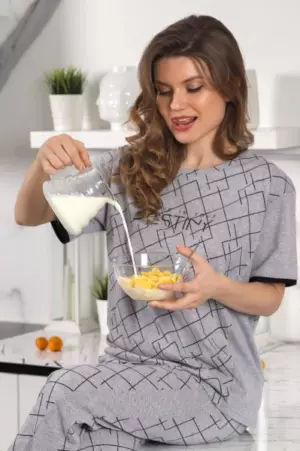 Костюм Груви СЕРЫЙ МЕЛАНЖ