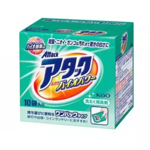 281463/ 365545 Высокоэффективный стиральный порошок КAO "Attack'' Bio EX, с цветочно-травяным ароматом