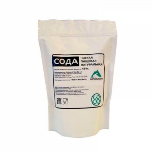 Пачка: НАТУРАЛЬНАЯ сода пищевая 454г