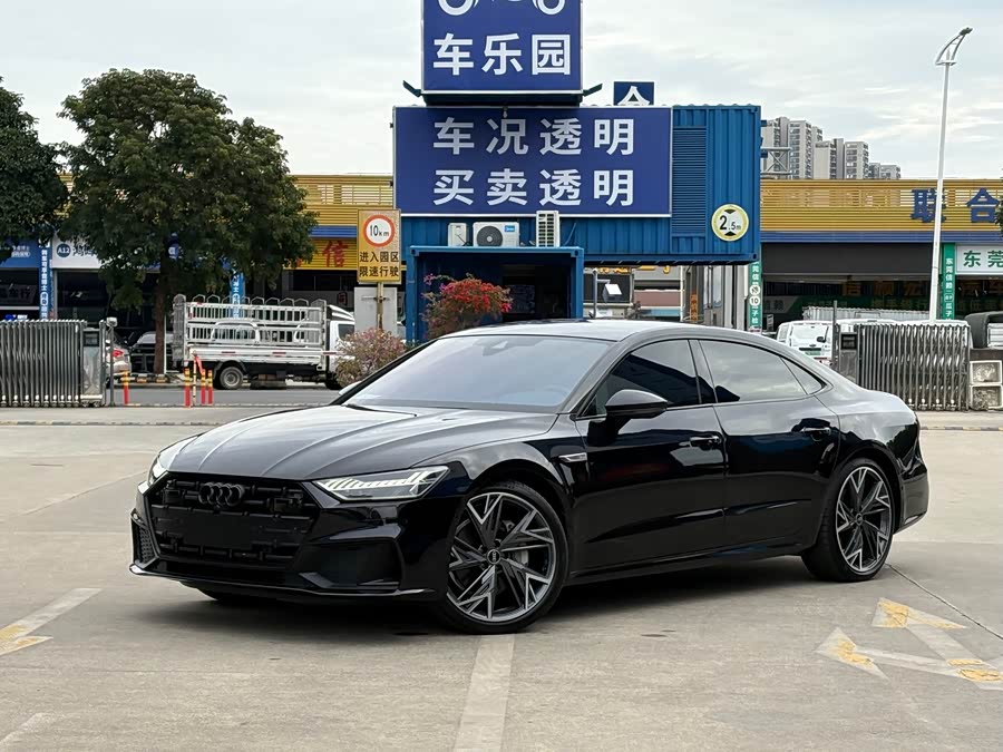 Audi A7L 2024 45 TFSI quattro S-line Black Knight Edition