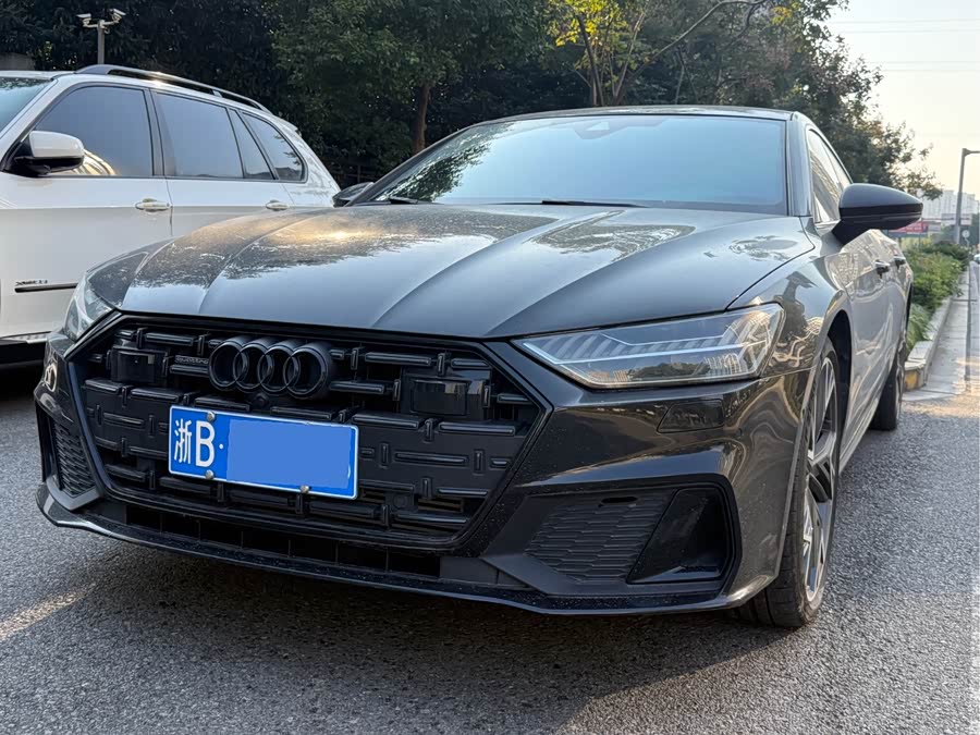 Audi A7L 2023 45 TFSI quattro S-line Black Knight Edition