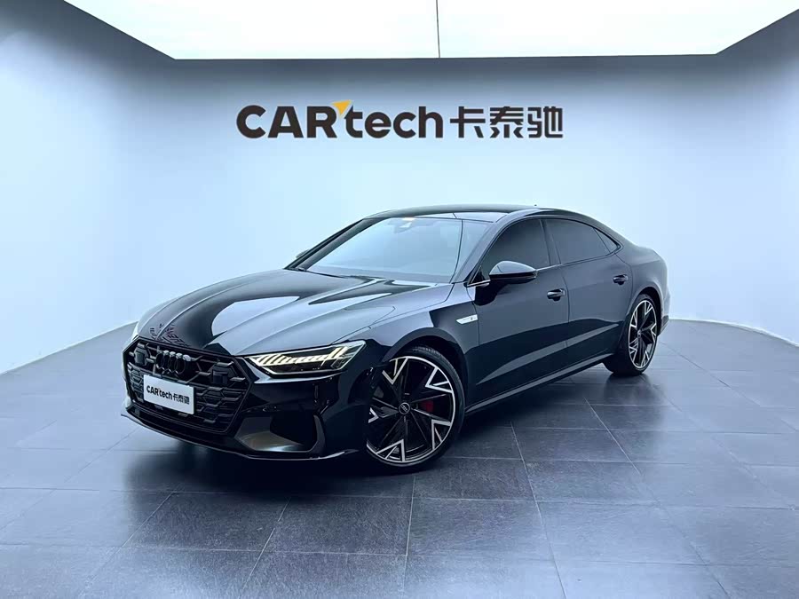 Audi A7L 2025 45 TFSI quattro Black Knight Edition