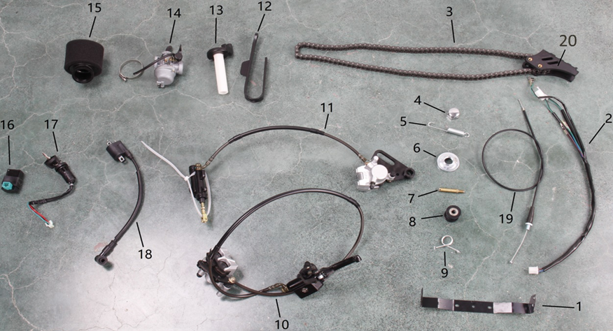 2. Электропроводка, тросы