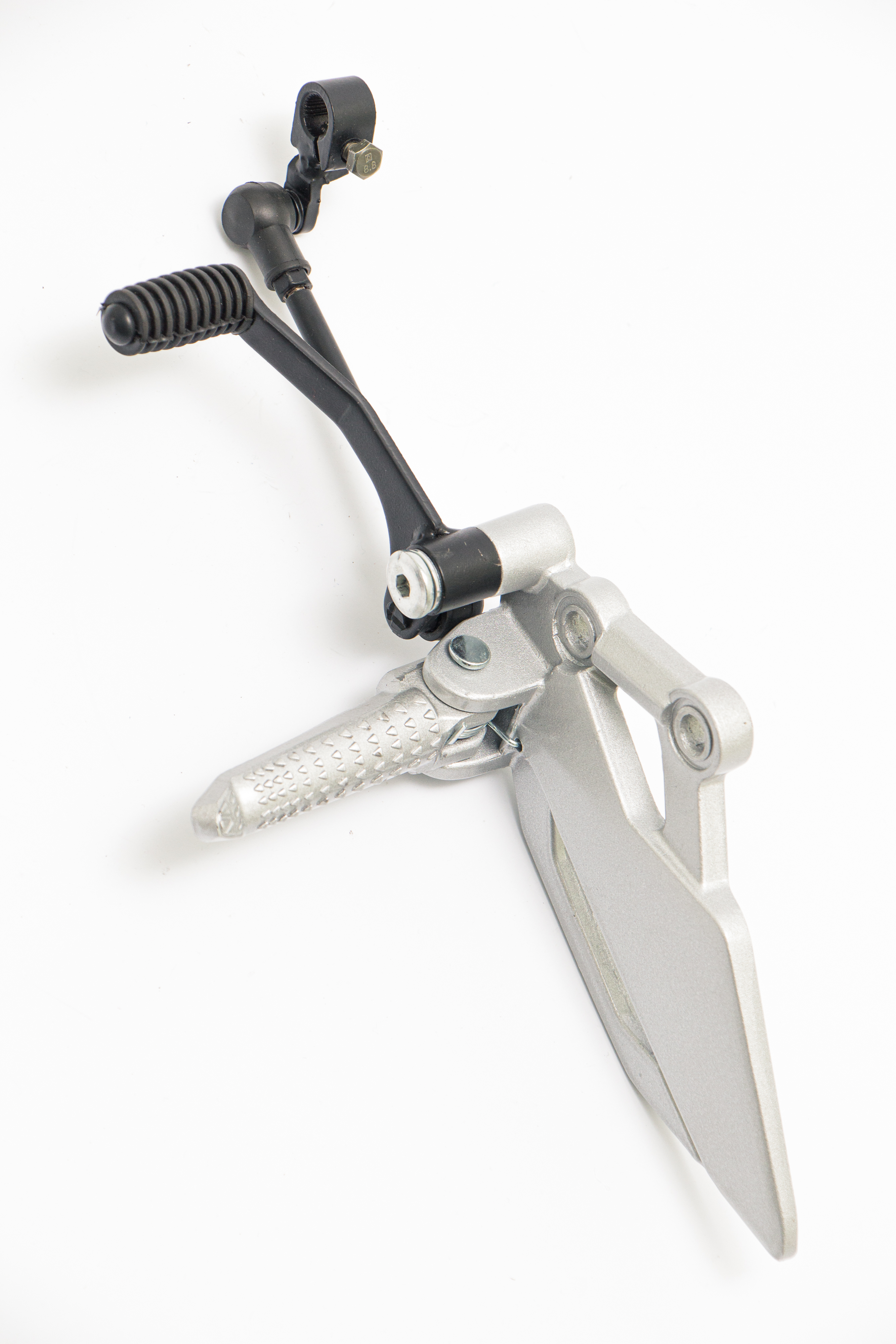 Изображение STO0113 Подножка водителя левая (длина тяги 145 мм)