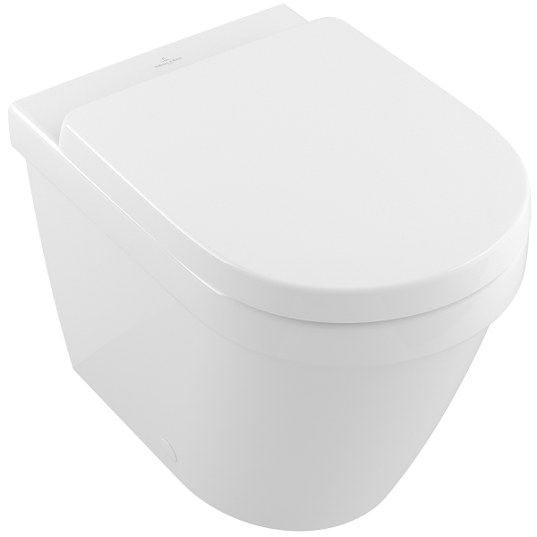 Унитаз пристенный Villeroy&Boch Architectura шгв 370*540*400 CeramicPlus цвет-альпийский белый 5690R0R1