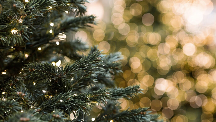 BeautifulFestiveDecorationsOnTheChristmasTreeClose-upBeautifulChristmas