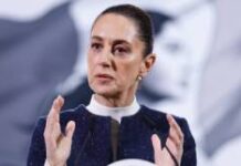 Мексика разрабатывает комплексный ответ на торговые пошлины США Claudia Sheinbaum speaks at daily press conference in Mexico City