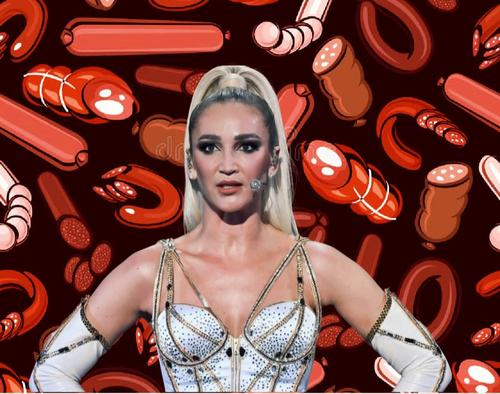 Колбаска для Ольги Бузовой: известную певицу чуть не признали каннибалом