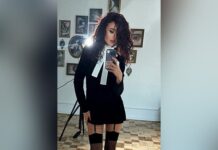 Актриса из «Папиных дочек» Мирослава Карпович удивила стильным образом в мини-платье и чулках aktrisa iz papinyh dochek miroslava karpovich udivila stilnym obrazom v miniplate i chulkah-onlymainnews-ru-174185222800-0