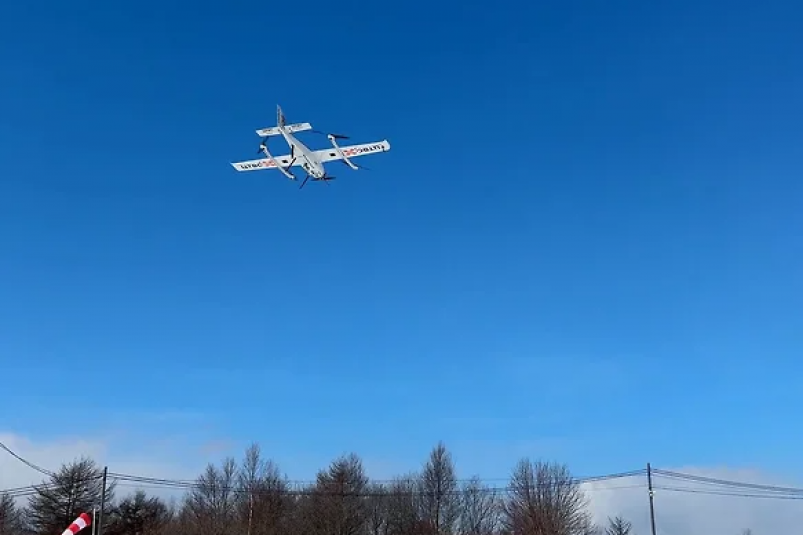 Российский дрон совершил исторический полёт между городами Дальнего Востока @dvtretyakov