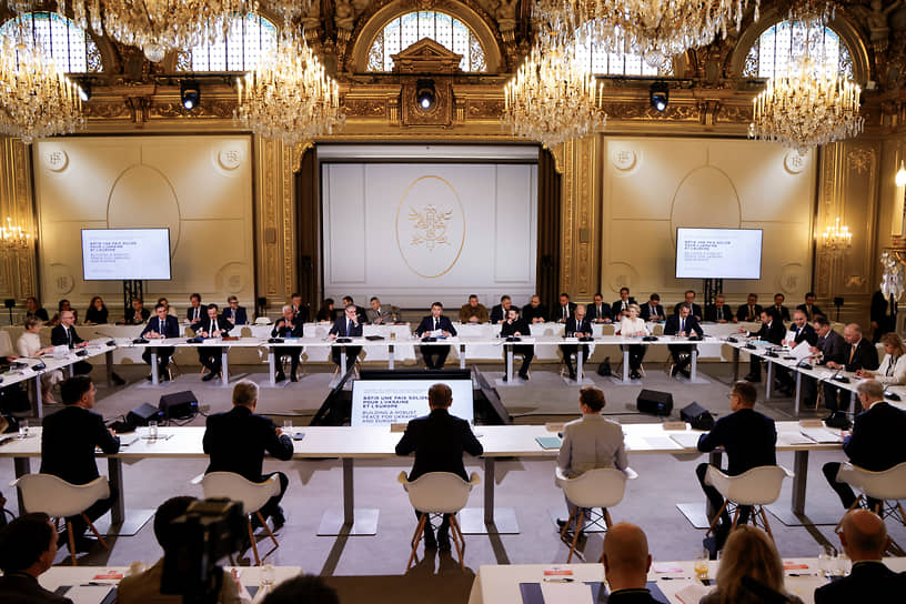 Саммит «коалиции желающих» в Елисейском дворце