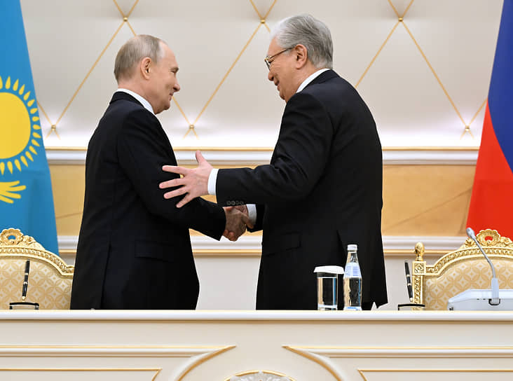 Лидеры России и Казахстана обсудили перспективы сотрудничества -0