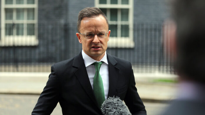 LondonUnitedKingdom-May282021HungarianForeignMinister