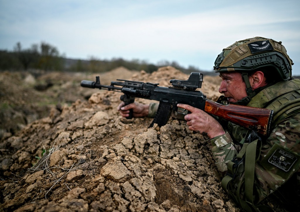 Военнослужащий ВС РФ в зоне СВО