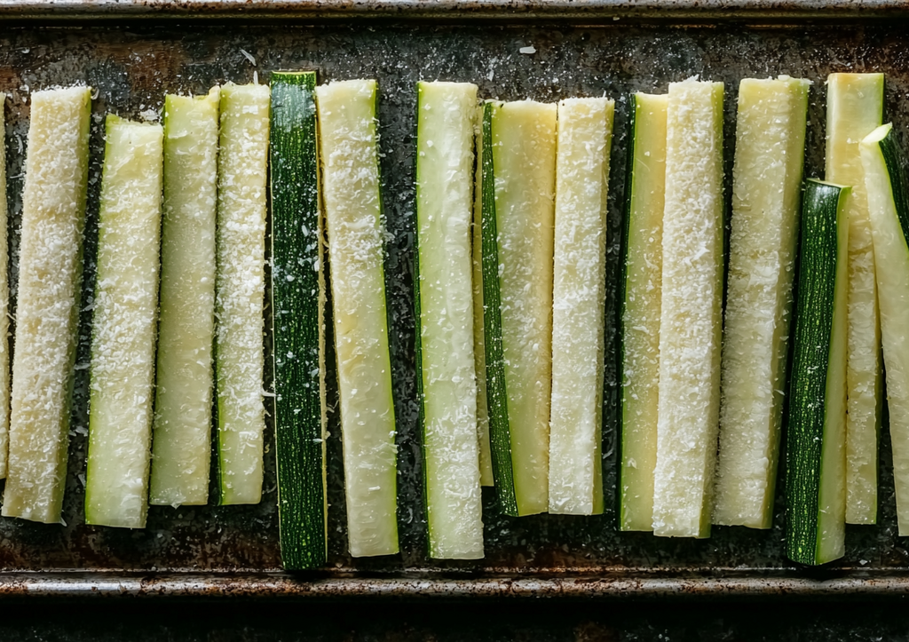 Кабачки теперь готовлю так! Семья сметает эти палочки целыми противнями