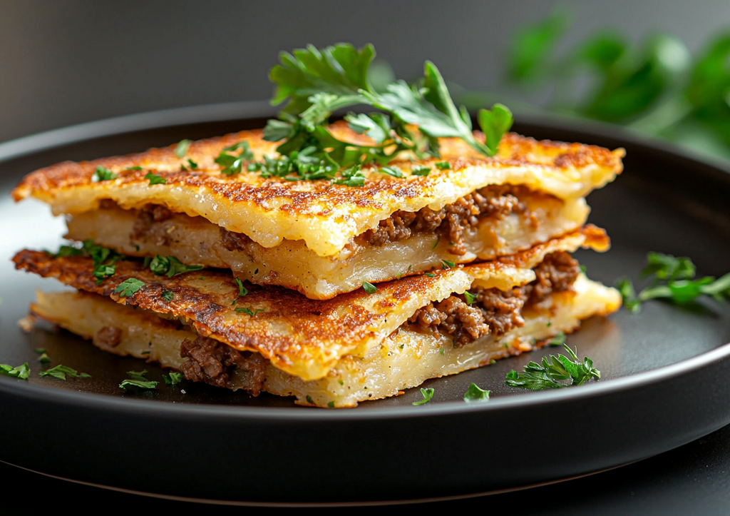 Деруны с фаршем «Ленивые»: быстрый рецепт на сковороде! Вкусно и просто