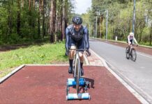 Алексей Вихарев и Волонтерский центр организовали Чемпионат области в парке aleksej viharev velogonki_onlymainnews