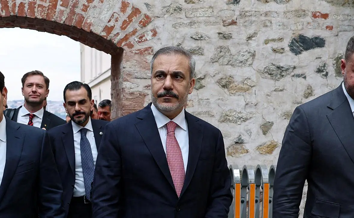 Хакан Фидан (Arda Kucukkaya / Turkish Foreign Ministry / Reuters)