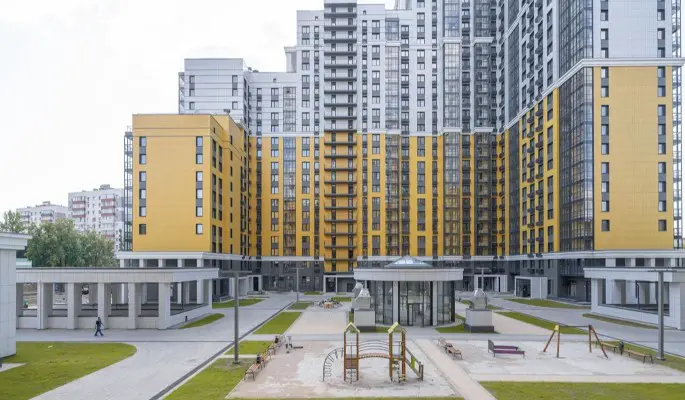 В районе Метрогородок началось заселение новостройки по программе реновации